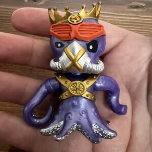 Sir Octo Treasure X Sunken Gold Action Figure Purple Octopus Toy Monster King